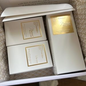 Maison Francis kurdjian perfume boxes and a large shipping box only